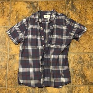Modern Amusement Short-sleeved Flannel